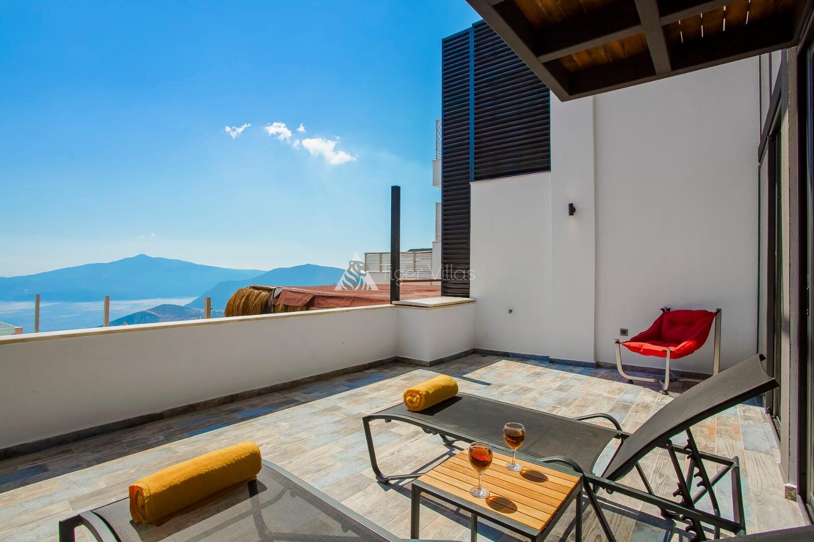 Villa Gece – villa for rent in Kördere