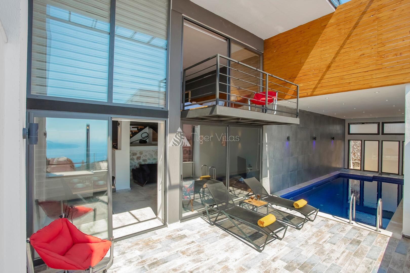 Villa Gece – villa for rent in Kördere