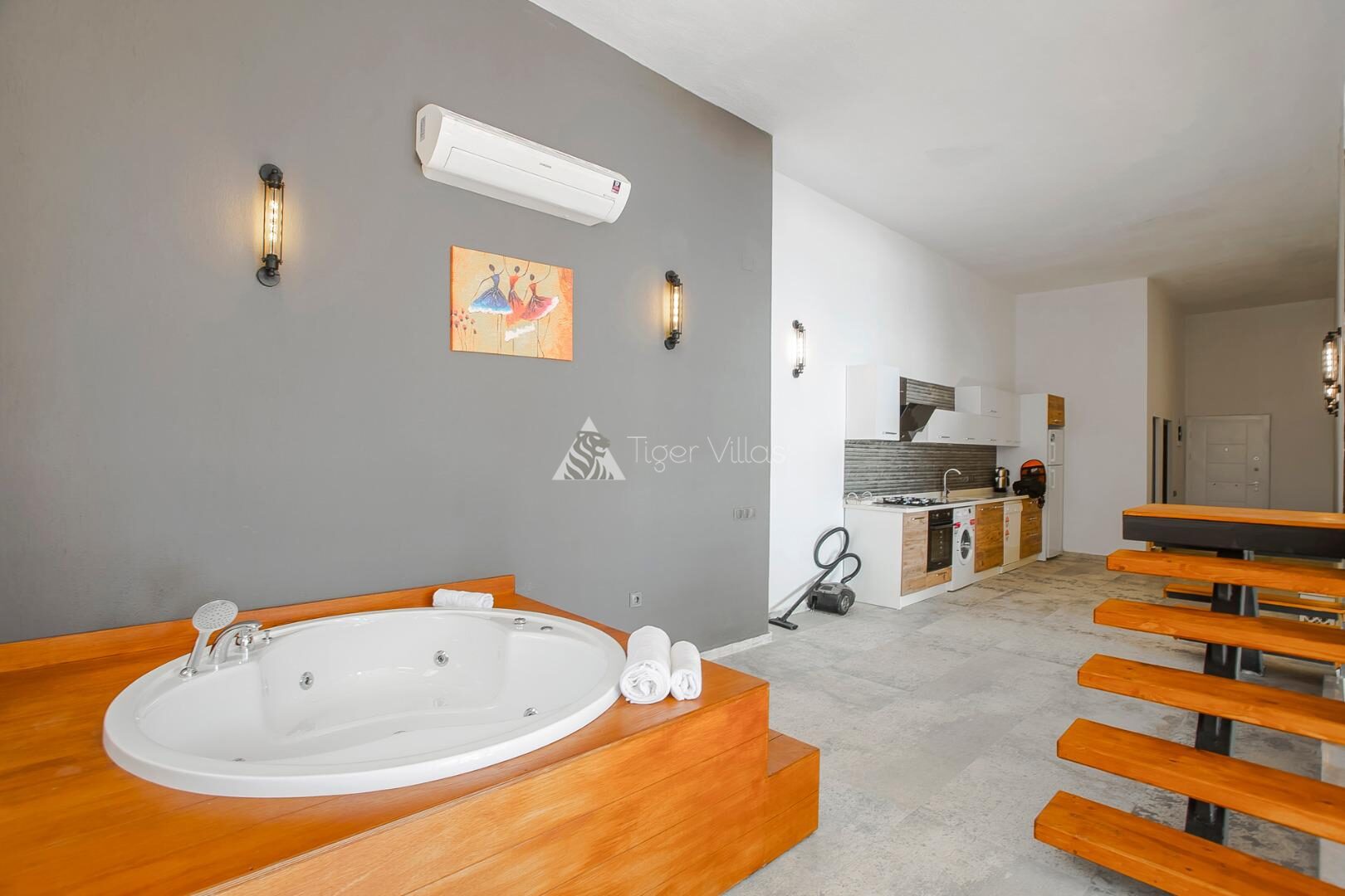 Villa Gece – villa for rent in Kördere