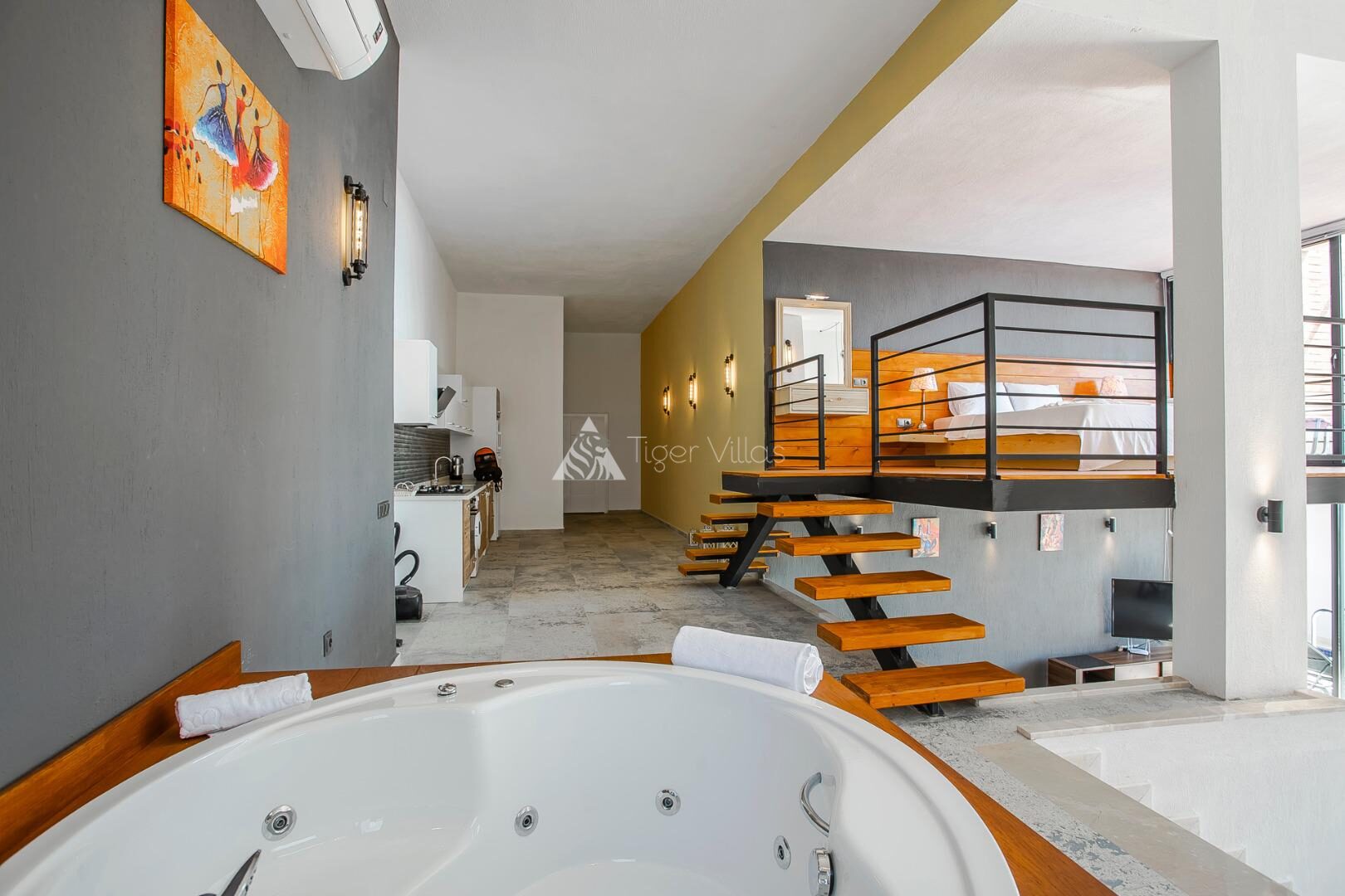 Villa Gece – villa for rent in Kördere