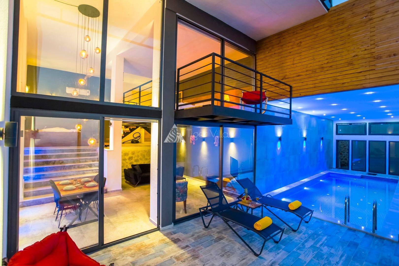 Villa Gece – villa for rent in Kördere