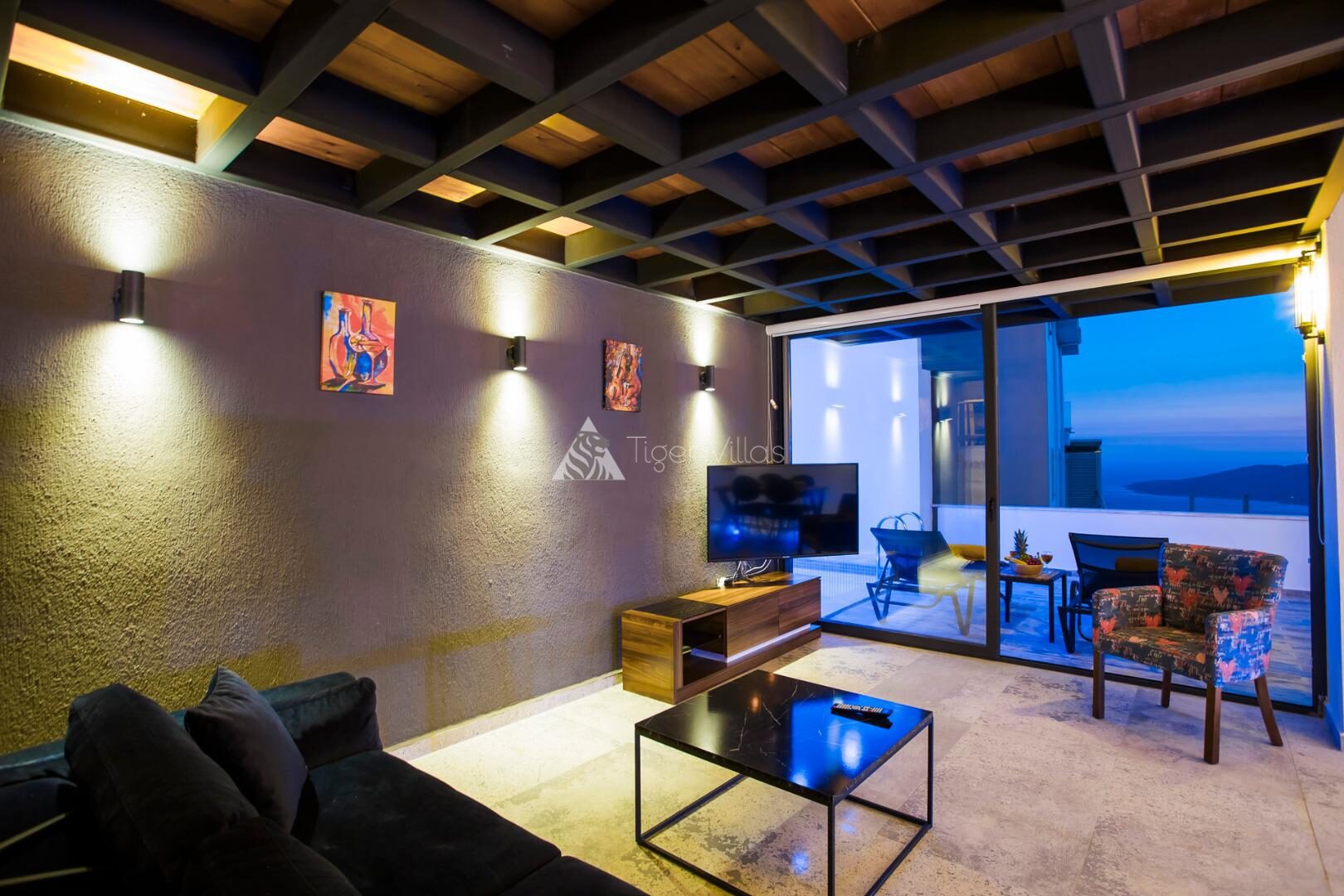 Villa Gece – villa for rent in Kördere