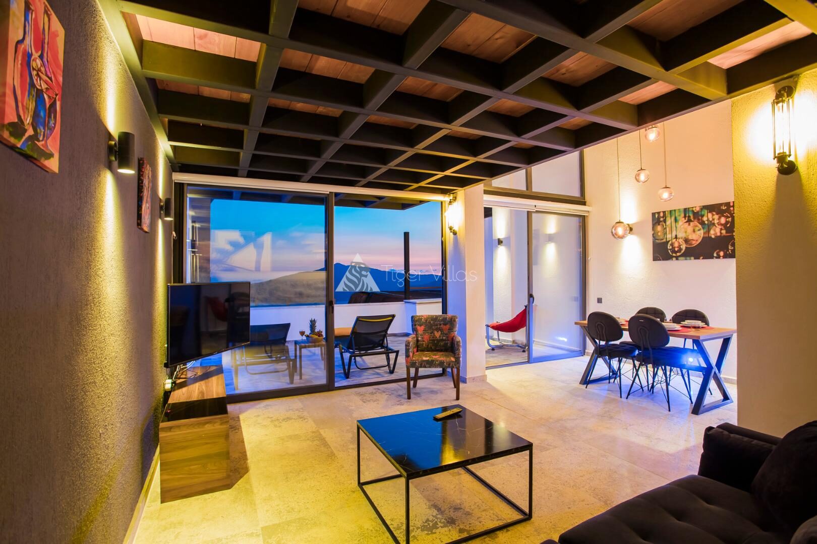 Villa Gece – villa for rent in Kördere