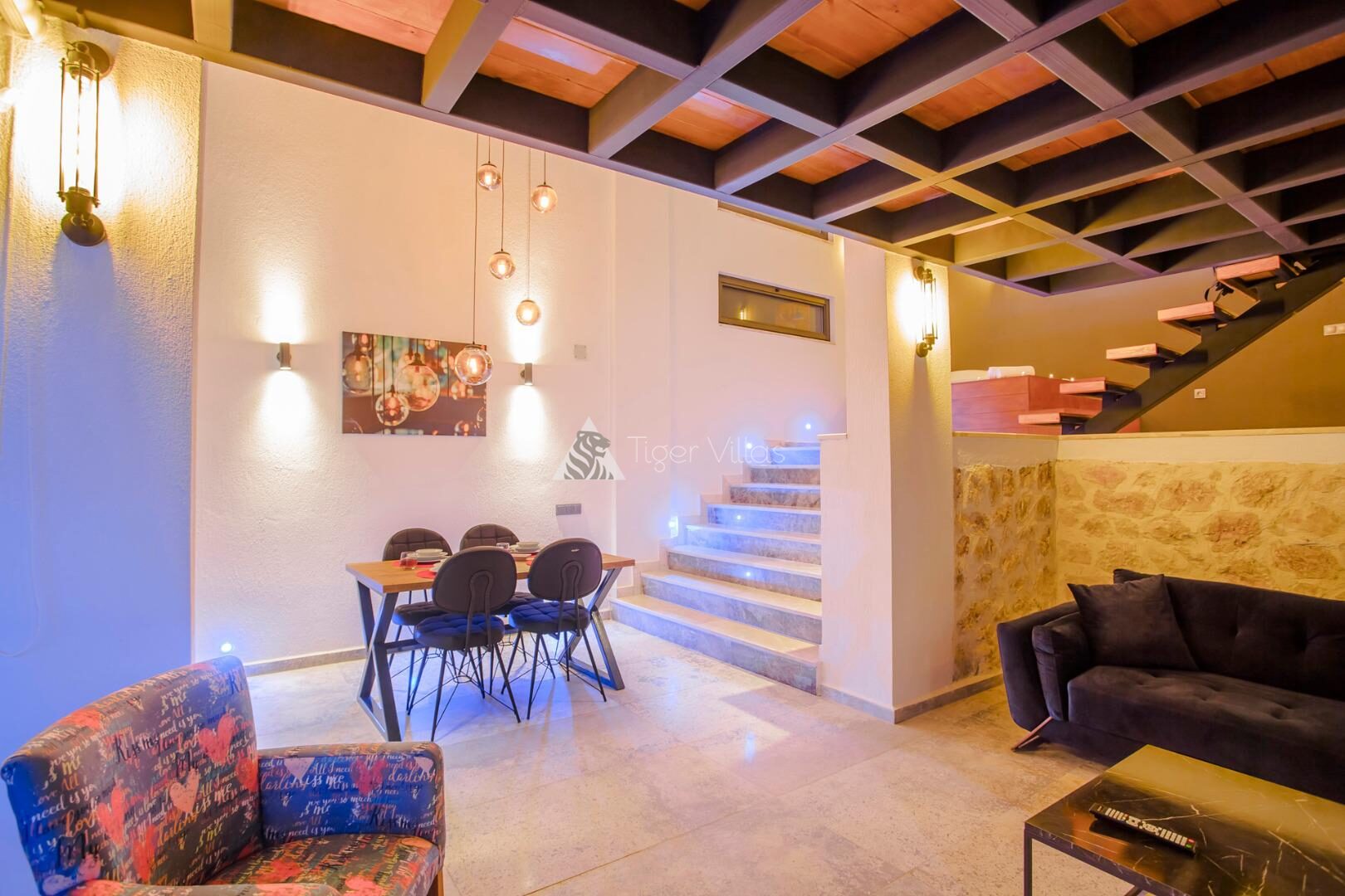 Villa Gece – villa for rent in Kördere
