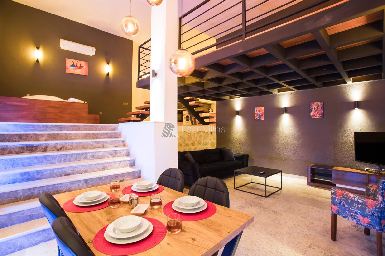 Villa Gece – villa for rent in Kördere