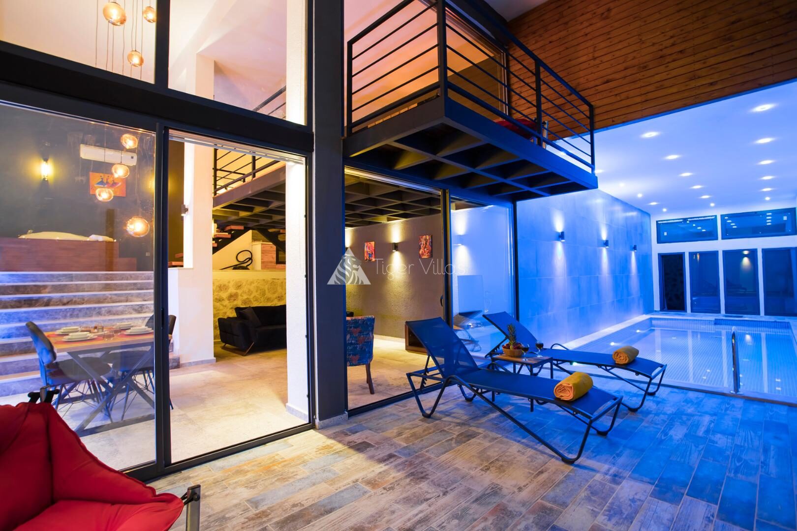 Villa Gece – villa for rent in Kördere