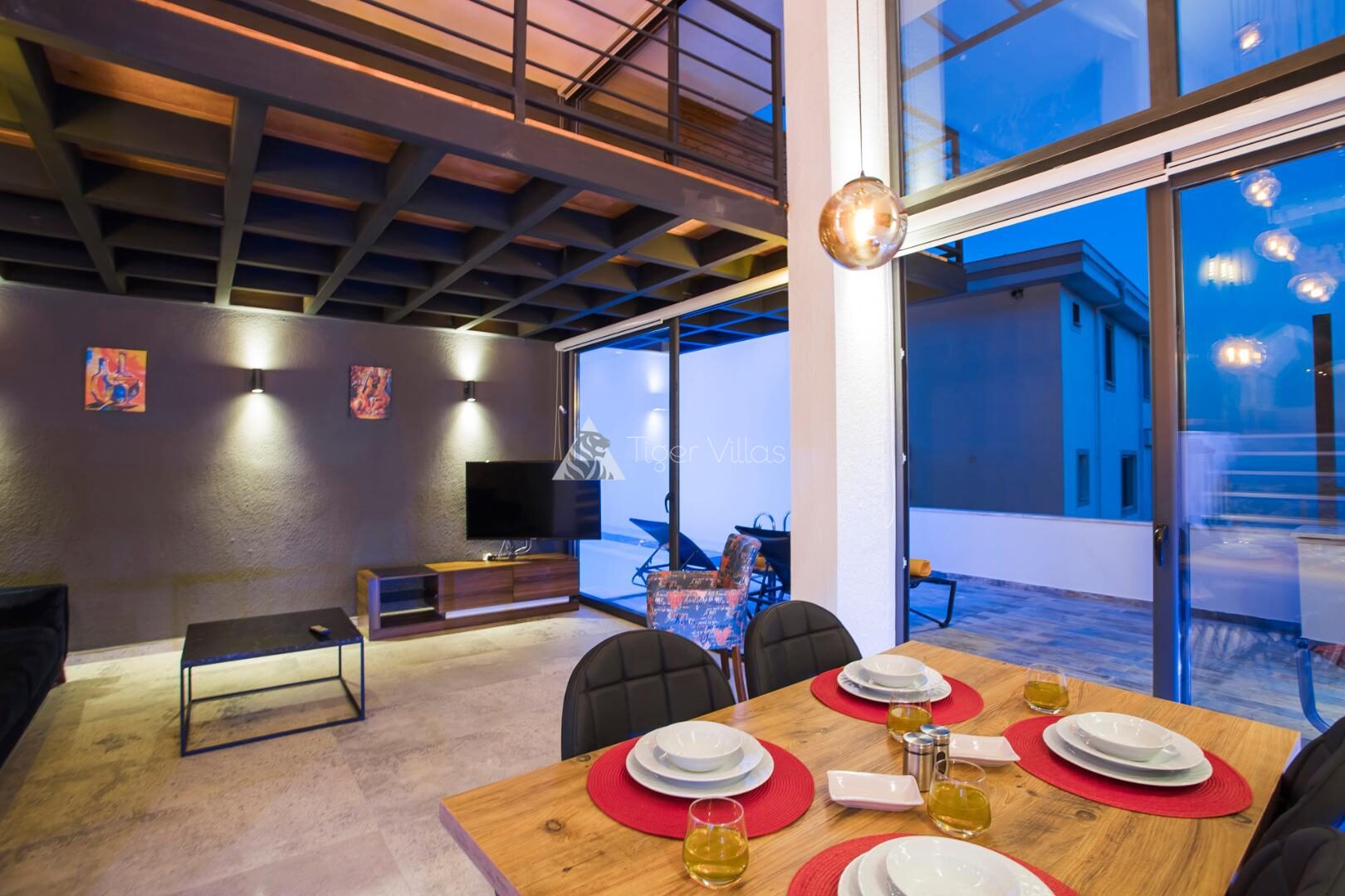 Villa Gece – villa for rent in Kördere