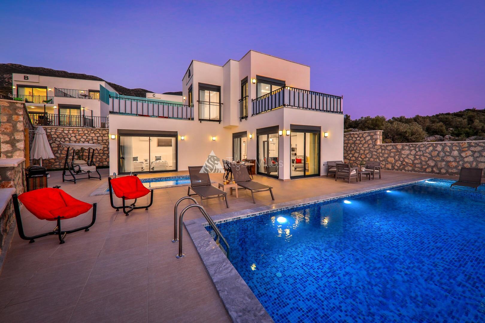 Villa Nazlı A – villa for rent in Kalkan