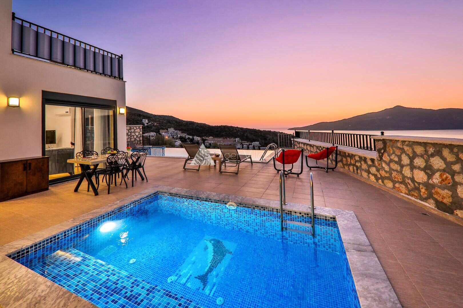 Villa Nazlı A – villa for rent in Kalkan