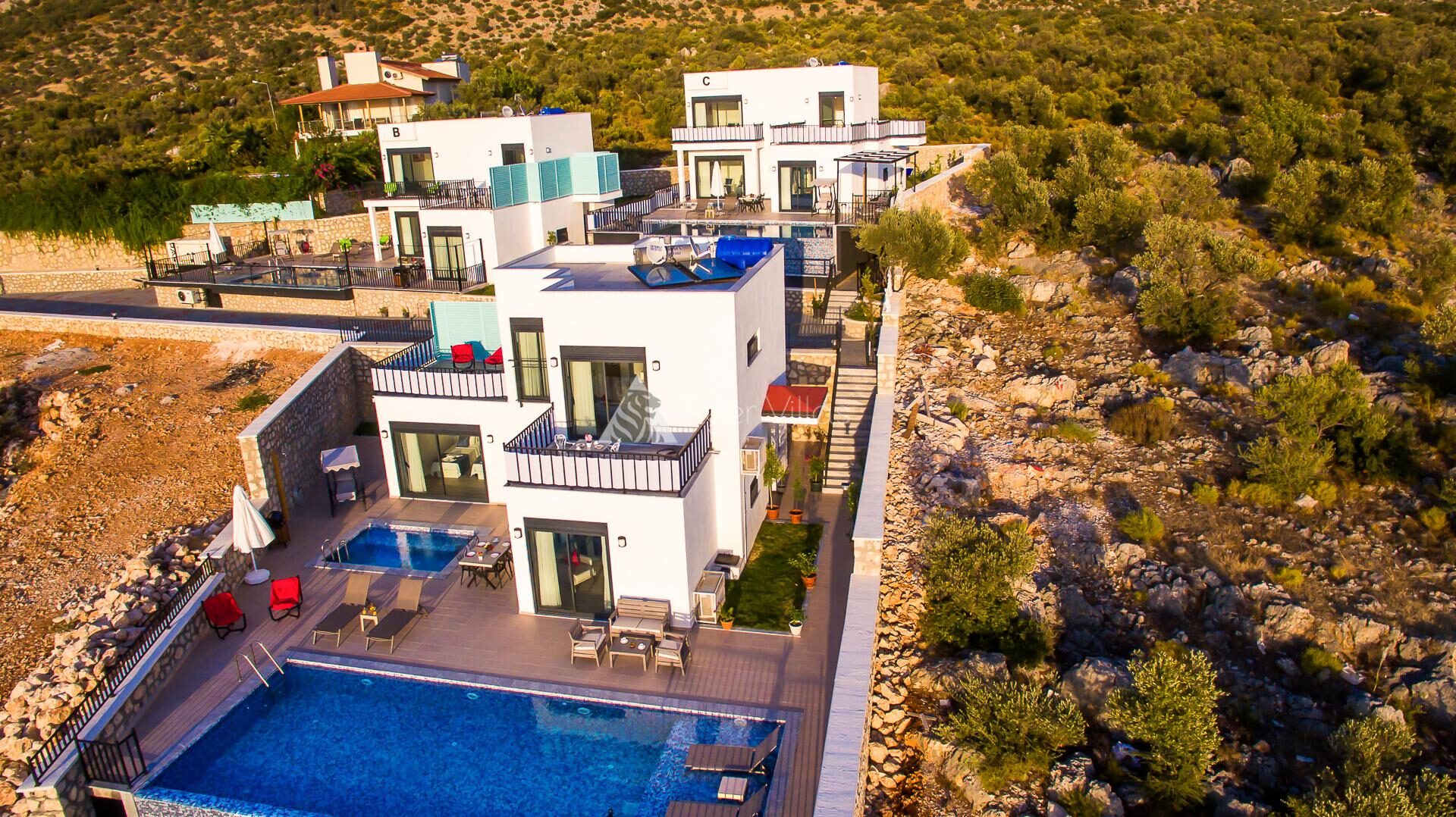 Villa Nazlı A – villa for rent in Kalkan