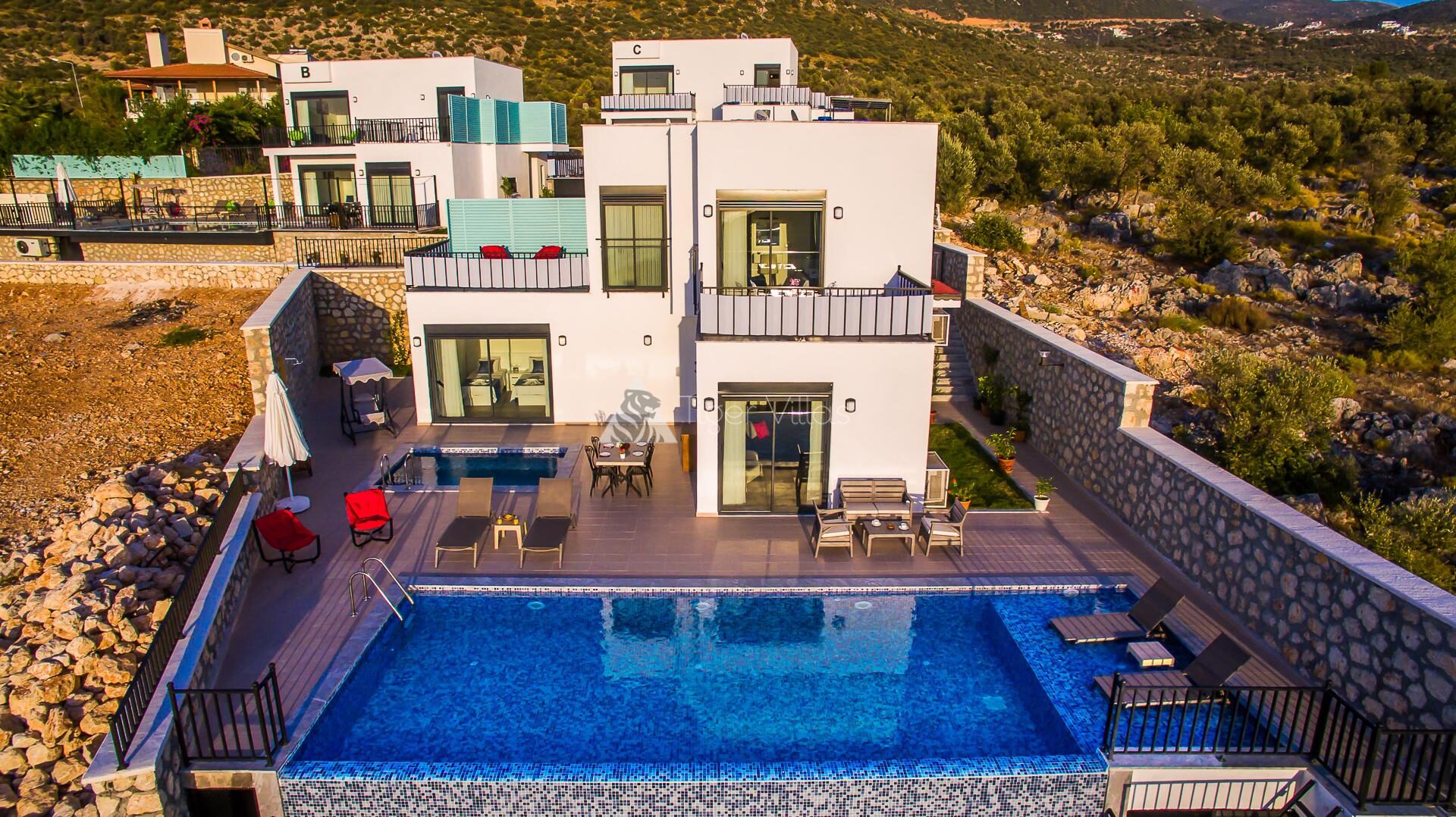 Villa Nazlı A – villa for rent in Kalkan