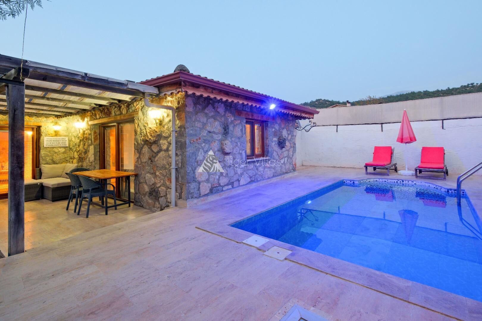 Villa Esra Kayaköy – villa for rent in Kayaköy
