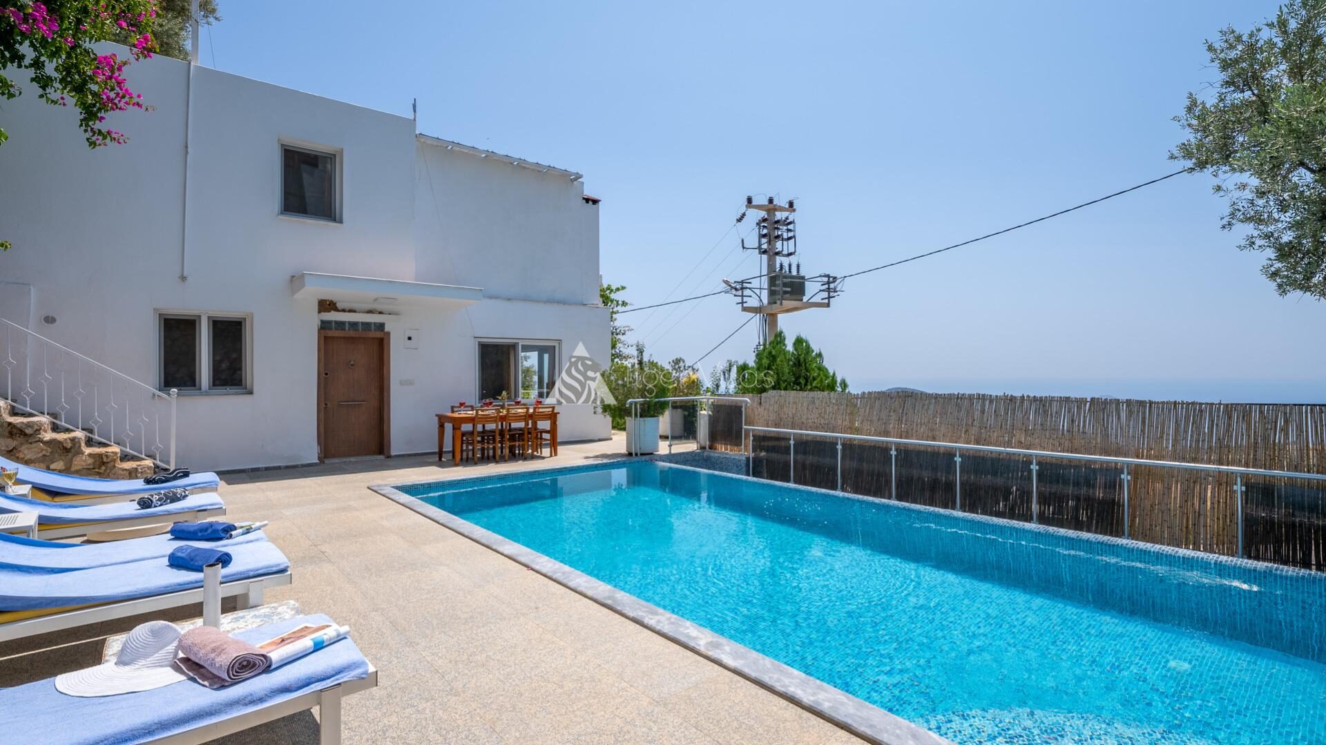 Villa Barış Pool 3 – villa for rent in Kördere