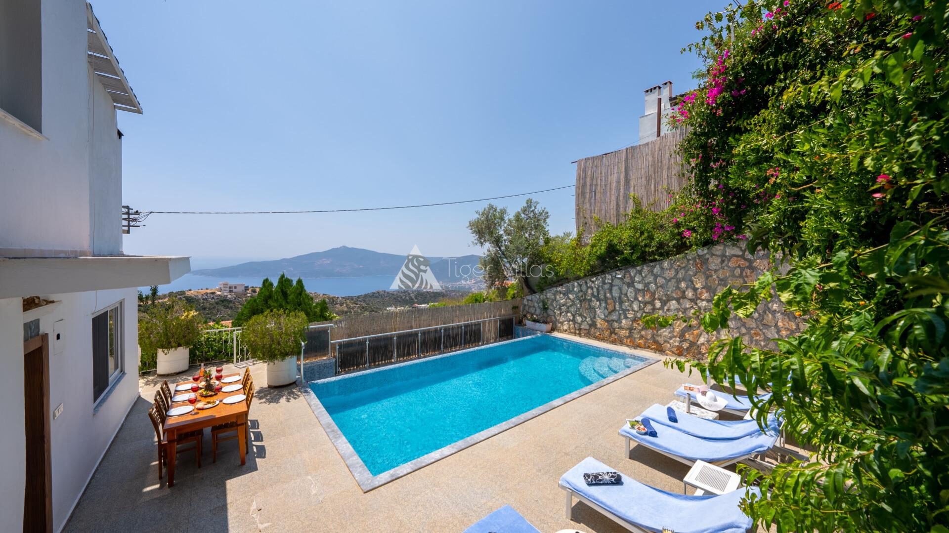 Villa Barış Pool 5 – villa for rent in Kördere