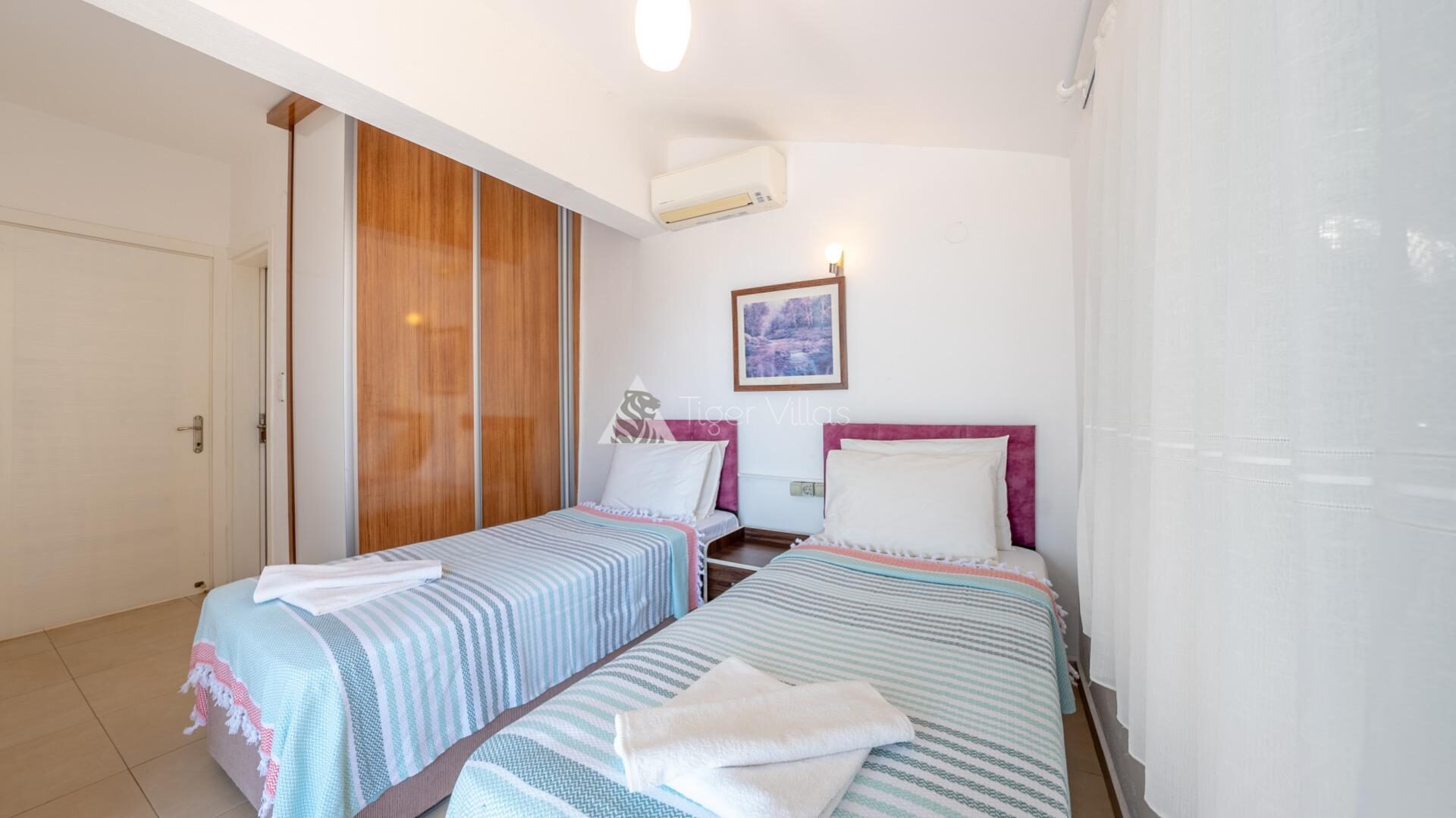 Villa Barış Bedroom 1 – villa for rent in Kördere