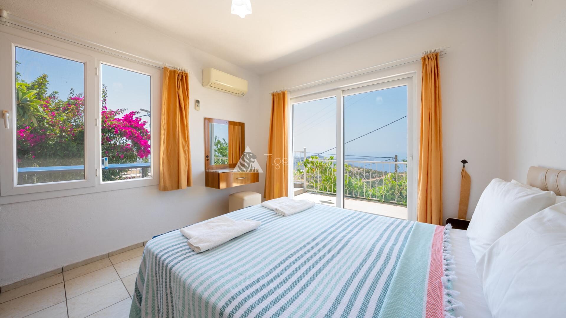 Villa Barış Bedroom 2 – villa for rent in Kördere