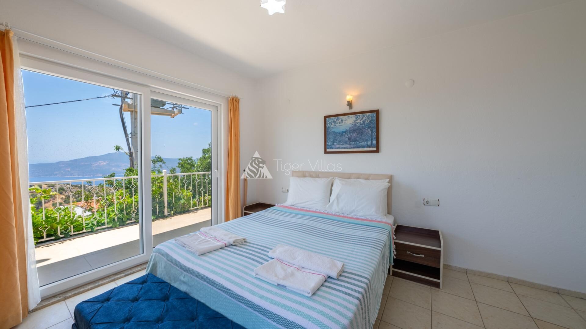 Villa Barış Bedroom 3 – villa for rent in Kördere