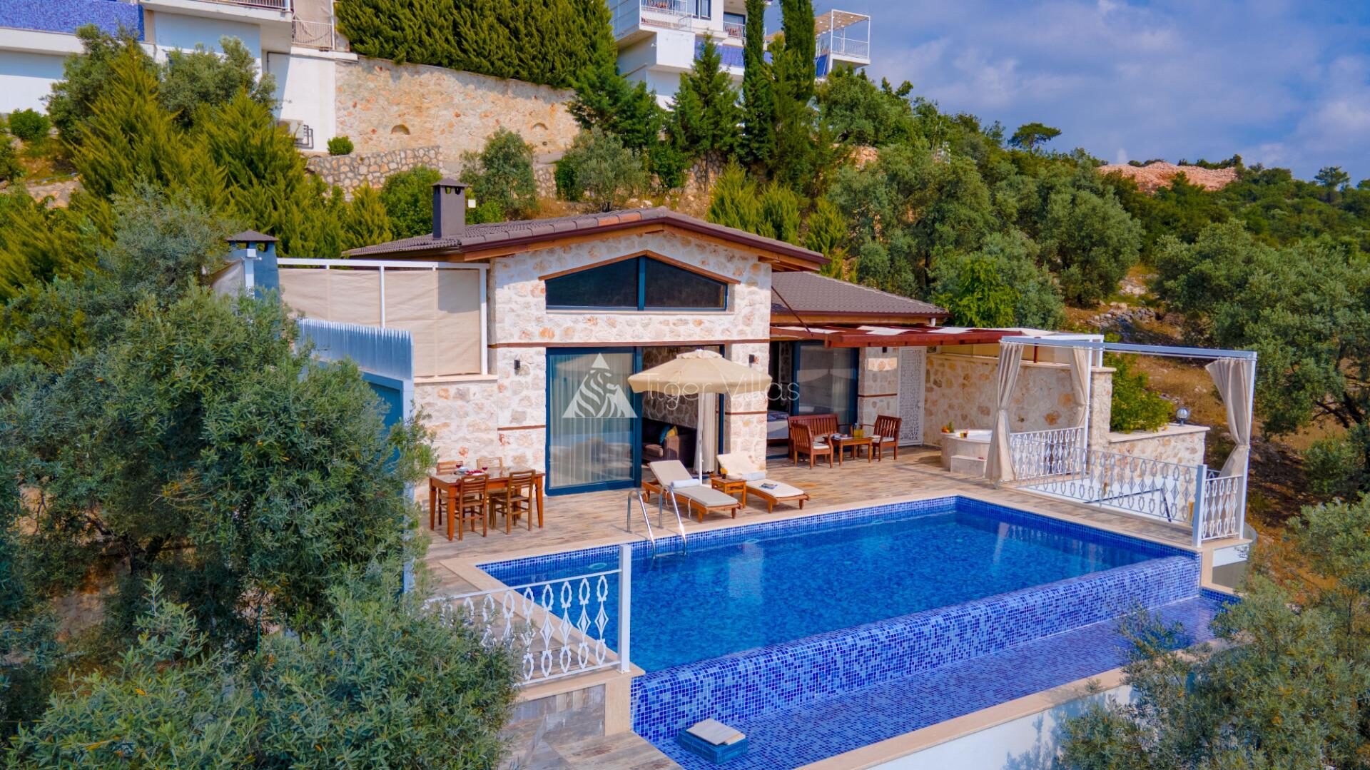 Villa Selen Pool 2 – villa for rent in Üzümlü