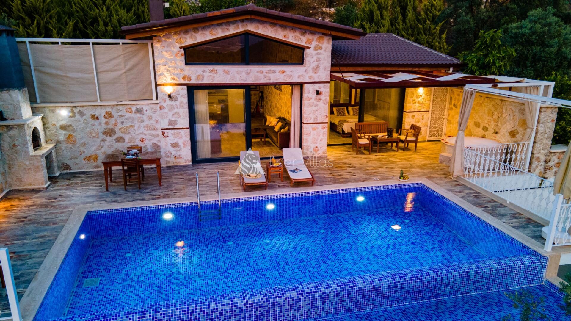 Villa Selen Pool 7 – villa for rent in Üzümlü