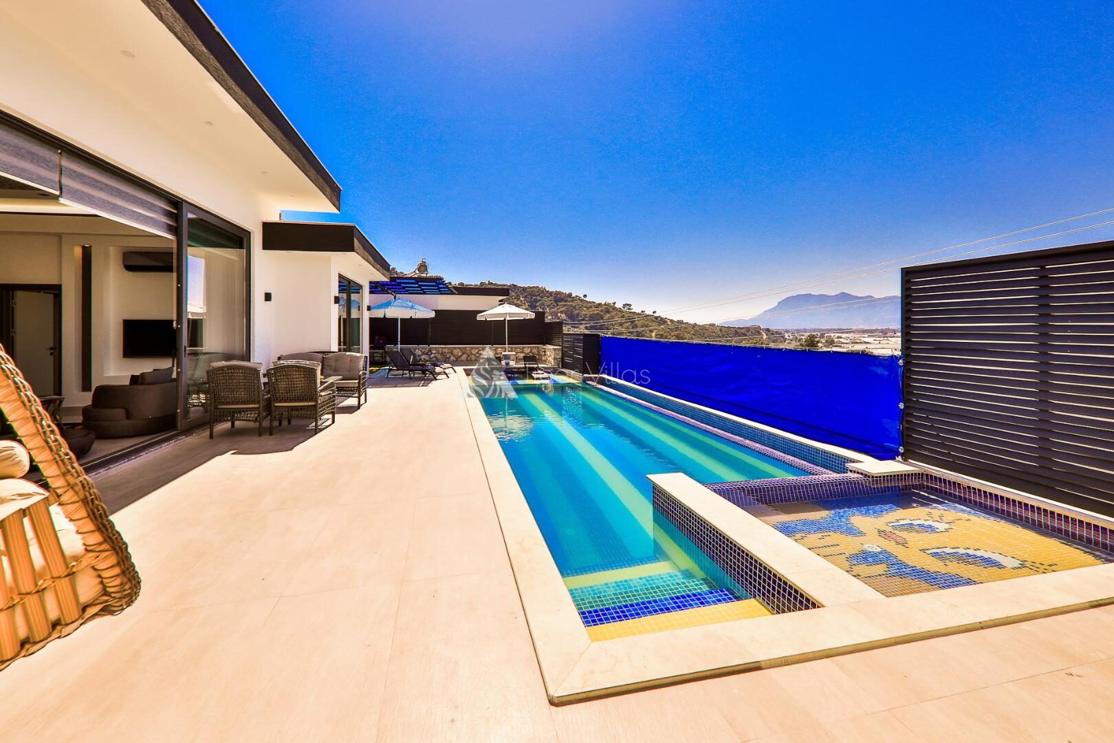 Villa Sevil Duo – villa for rent in Yeşilköy