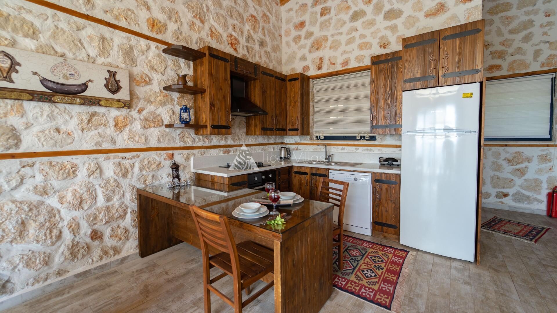 Villa Selen Kitchen 3 – villa for rent in Üzümlü