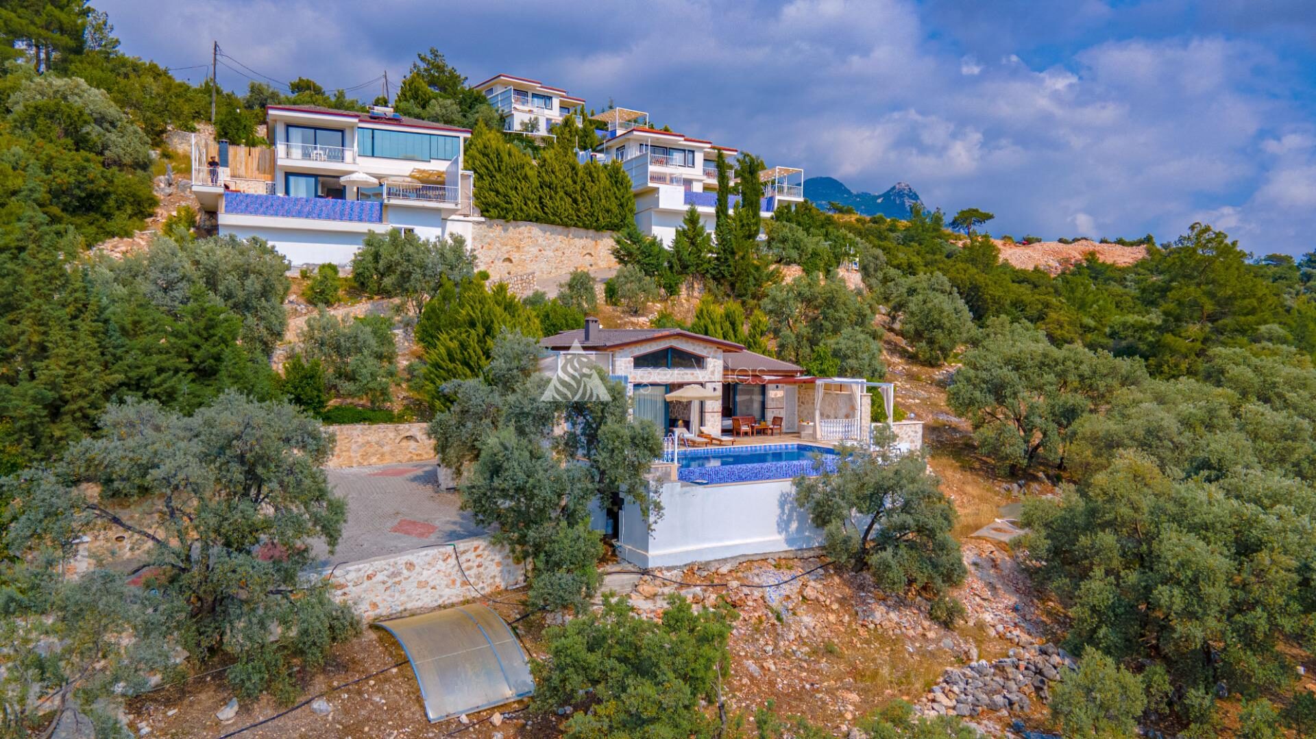 Villa Selen Surroundings & beach 2 – villa for rent in Üzümlü