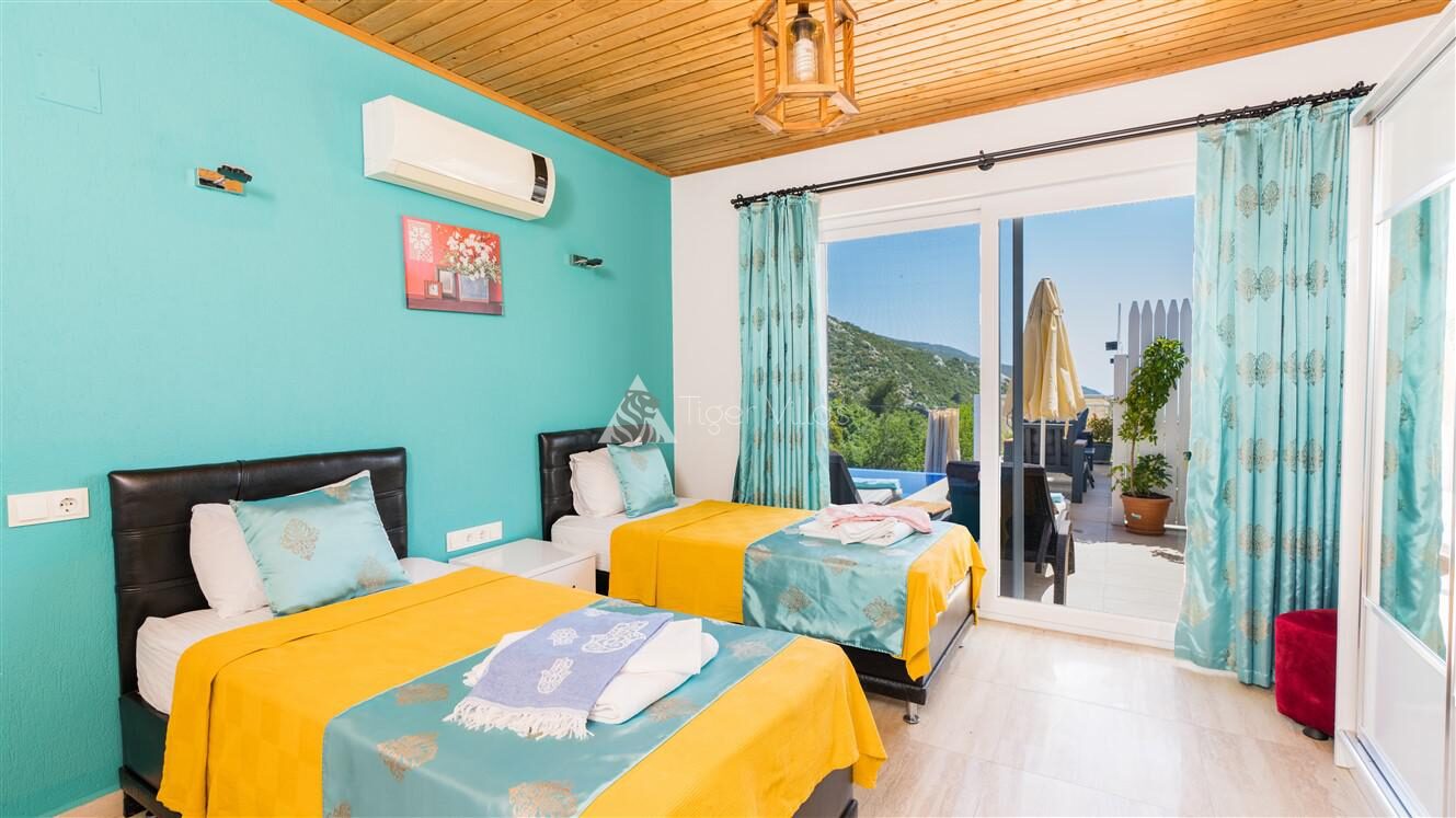 Villa Pınar Bedroom 1 – villa for rent in İslamlar