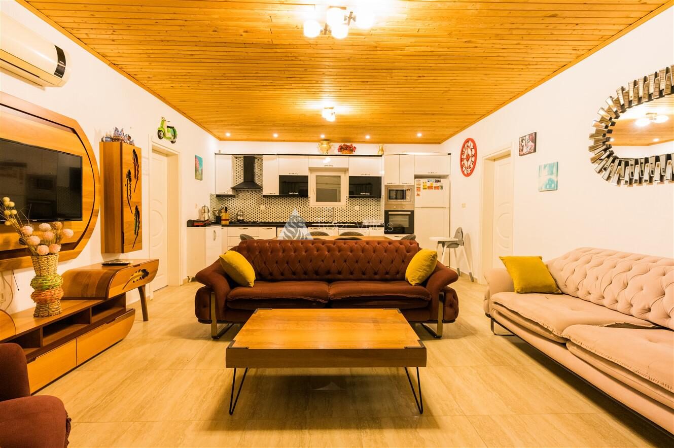 Villa Pınar Living room 5 – villa for rent in İslamlar