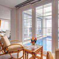 Villa Pırıltı Living room 2 – villa for rent in Üzümlü
