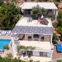 Villa Barış Aerial view – villa for rent in Kördere