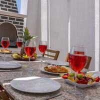 Villa Barış Dining area 4 – villa for rent in Kördere