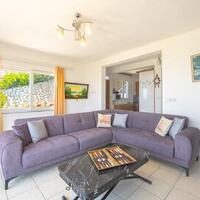 Villa Barış Living room 2 – villa for rent in Kördere