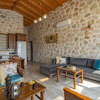 Villa Selen Living room 2 – villa for rent in Üzümlü