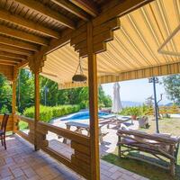 Villa Zeytin Evi Garden & terrace 5 – villa for rent in İslamlar