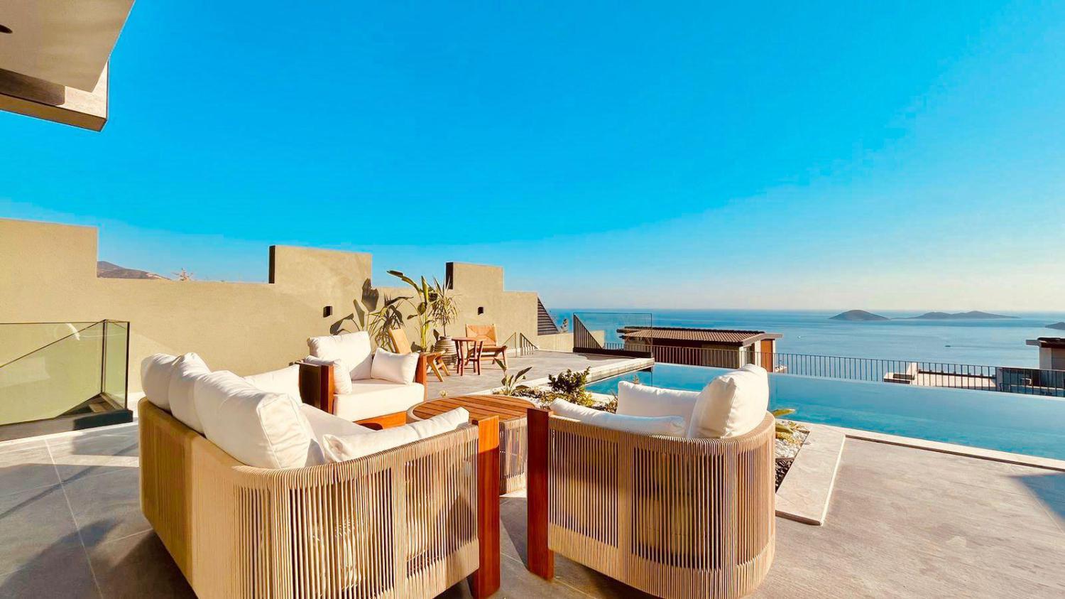 Villa Aura C,Located in Kalkan/Kalamar  3 bedrooms villa with 6 people capacity