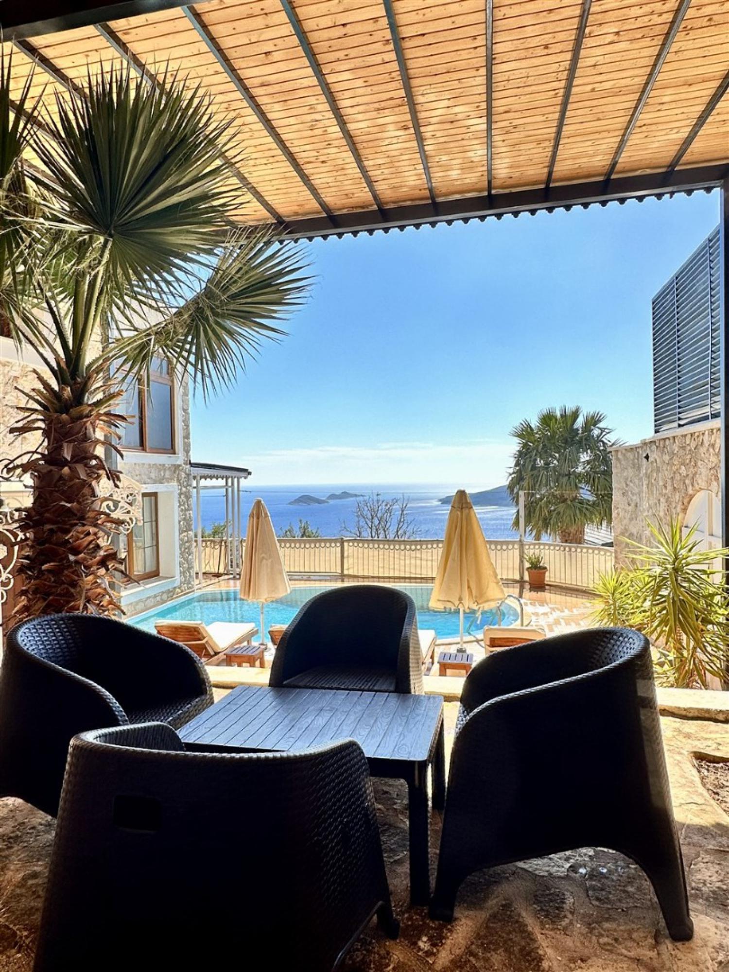 Villa Berat-2 Bedrooms/Sleeps 4 Well designed honeymoon villa in Kordere area with sea views.