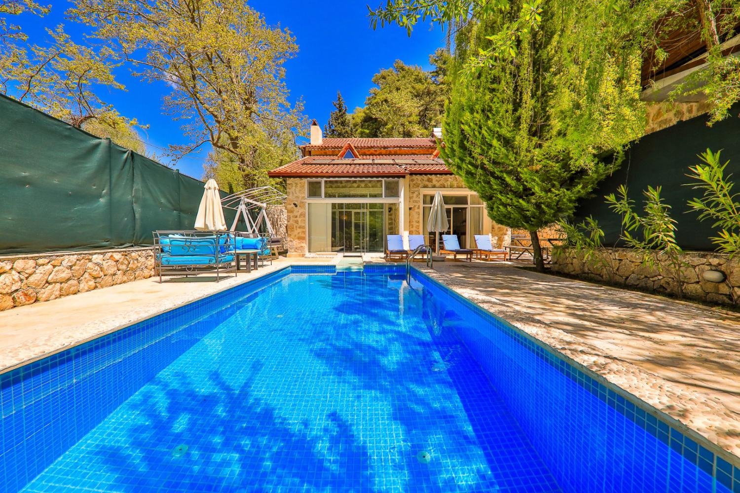 Villa Kaputas 1-Kalkan/Sarıbelen Village,Fully Secluded Pool,Unvisible Pool Terrace,Relax Atmosphere,Halal Villa
