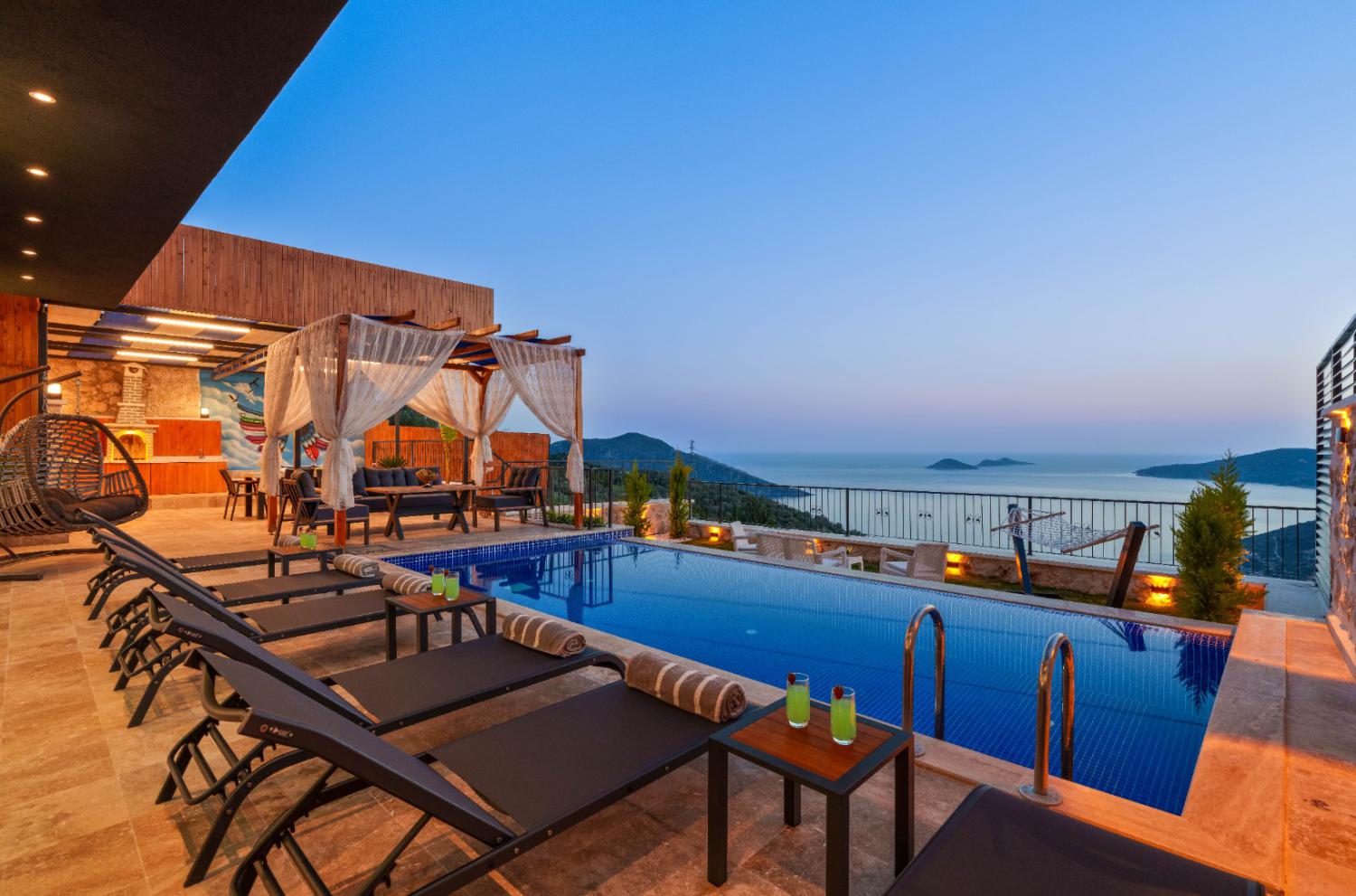 Villa Sılam, Villa for Rent in Kalkan for (5) People Close to the Center