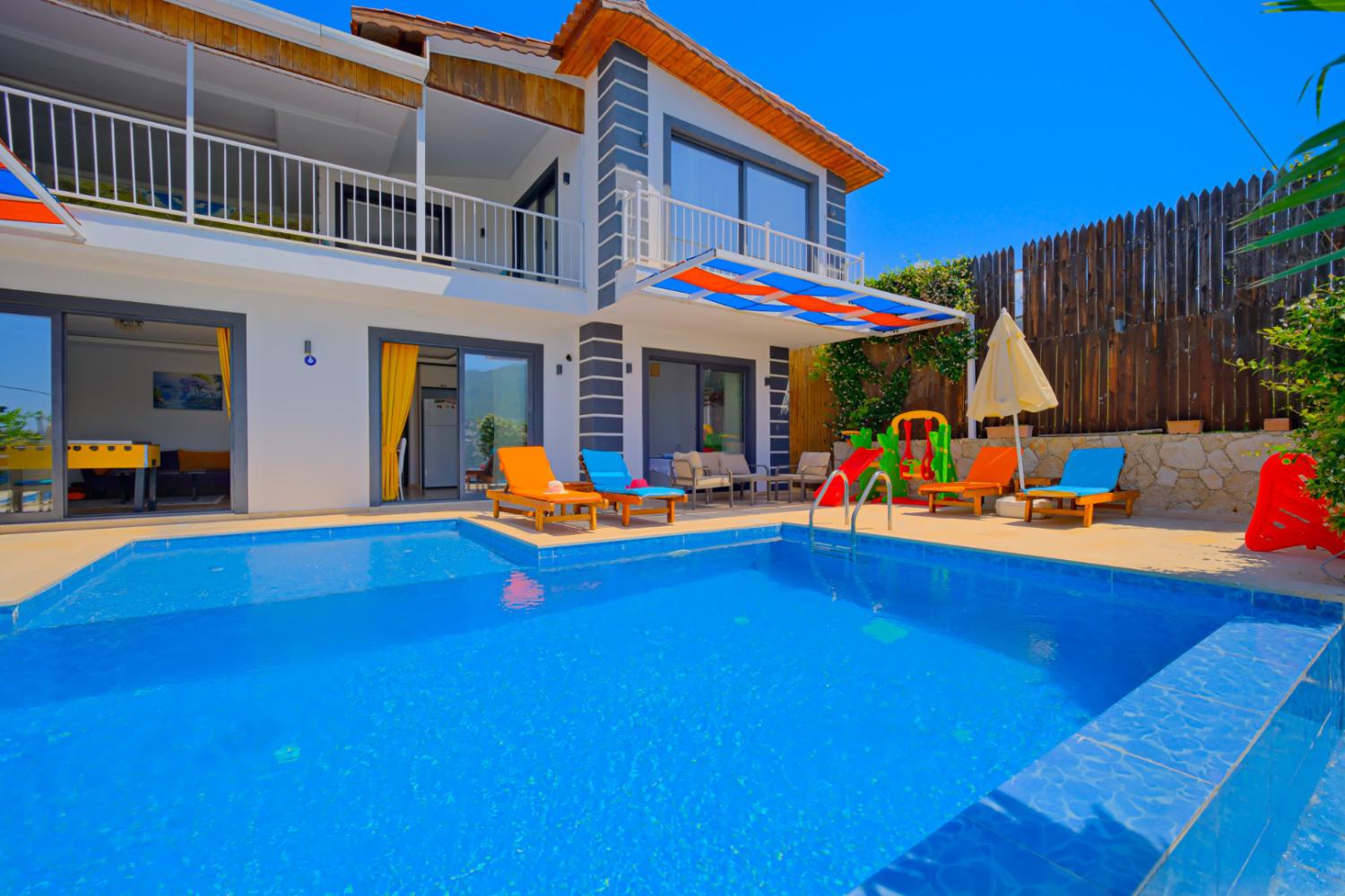 Villa Tepes,Kalkan/Islamlar Village,2 bedrooms villa with 4 sleeps capacity for halal holidays