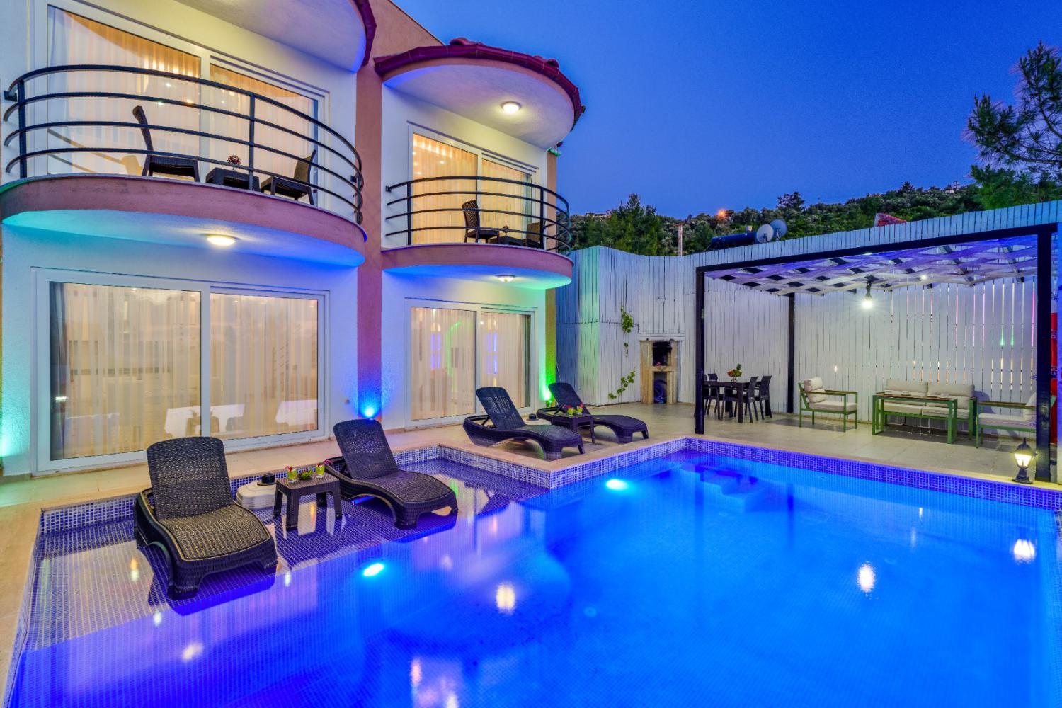 Villa Truva-Kalkan/Akbel,2 Bedrooms/Sleeps 4,Economic Halal villa for muslim holidaymakers